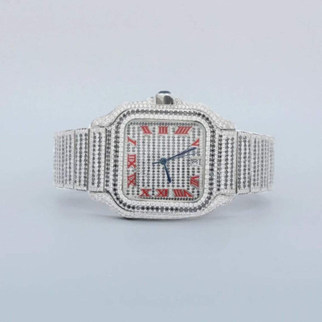 Women’s Moissanite Watch with Dazzling Stone