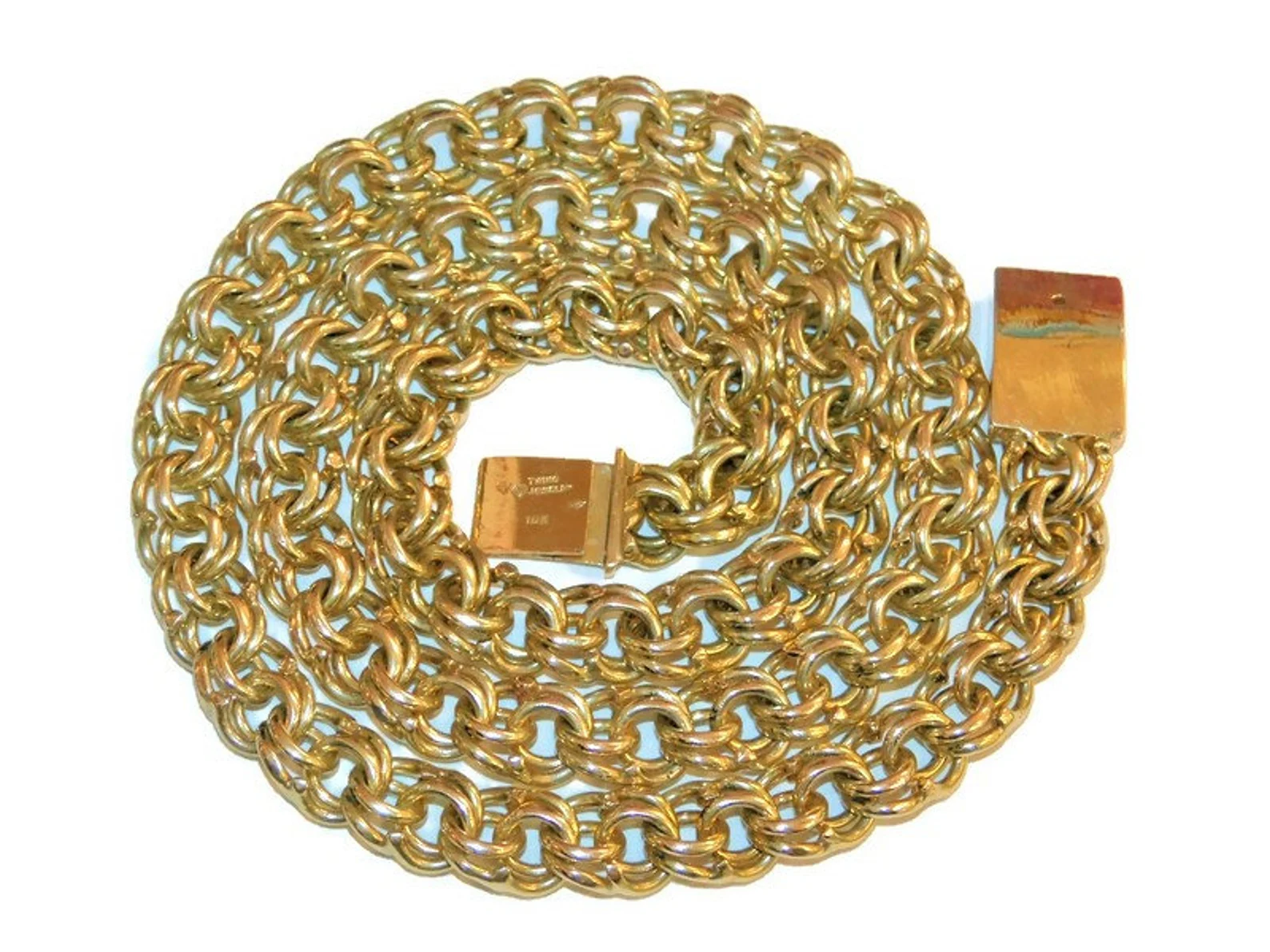 925 Sterling Silver 26" Chino Link Chain - Premium Moissanite Cuban Link Chain for Men & Women - Image 4