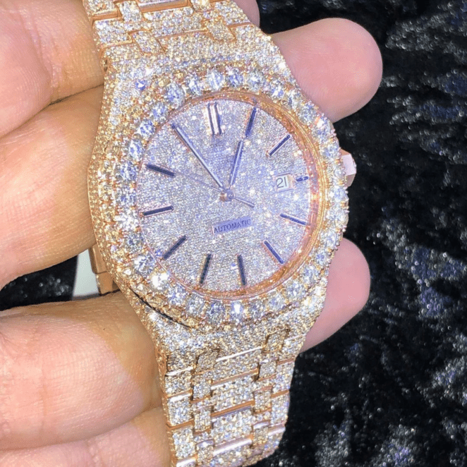 Moissanite Diamond Watch Luxury Style for Women