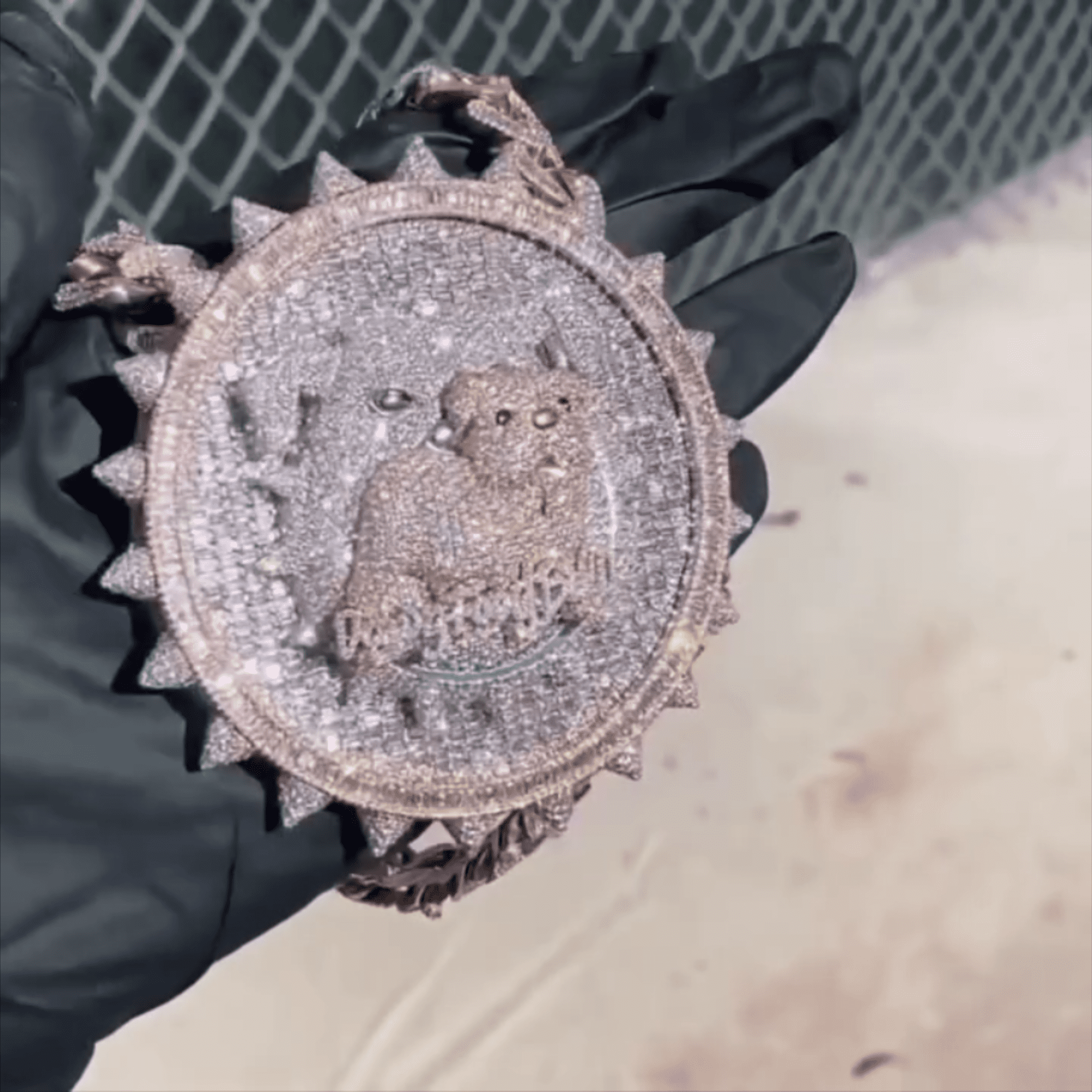 925 Silver Iced Out VVS Moissanite Custom Pendant / Charms - Image 3