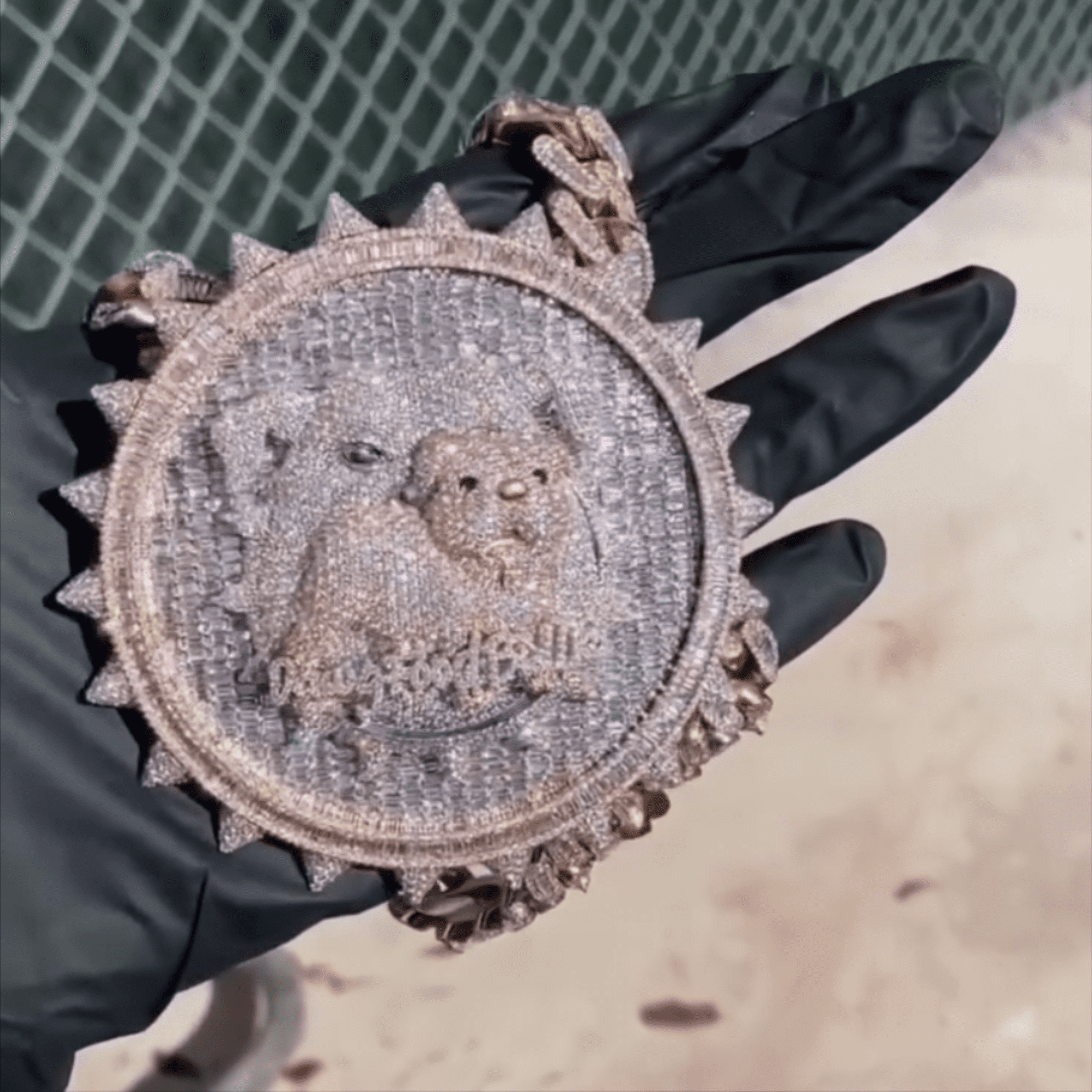 925 Silver Iced Out VVS Moissanite Custom Pendant / Charms - Image 4