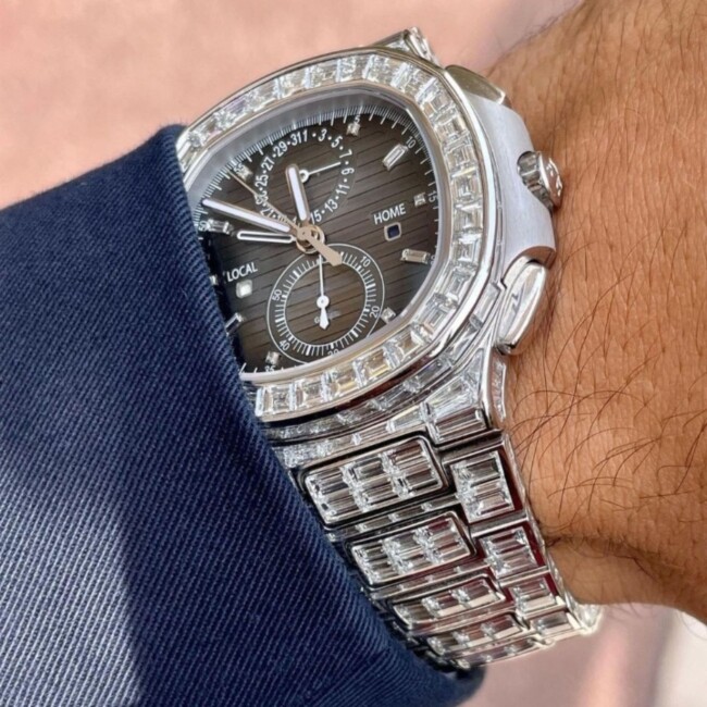 Luxury ICED out moissanite - vvs chronograph - Image 3