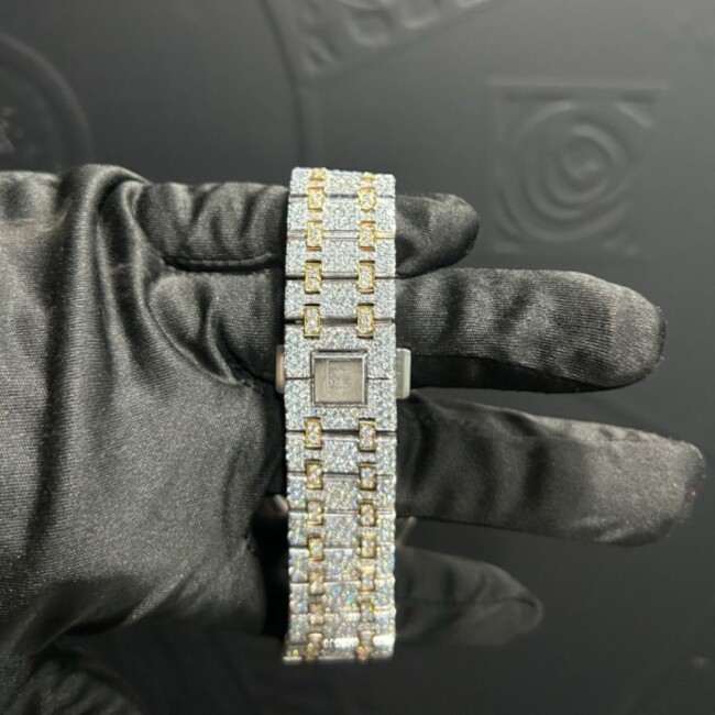 BUST DOWN MOISSANITE WATCH / ICED OUT - Image 3