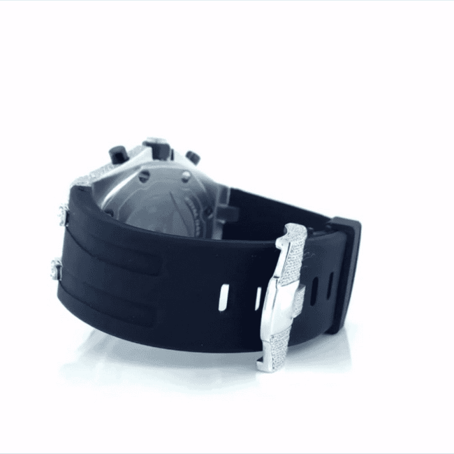 Bust Down Iced Out VVS Moissanite Watch - Image 5