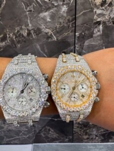 Premium Moissanite Watch with Sophisticated Style