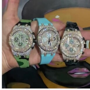 Moissanite Diamond Watch