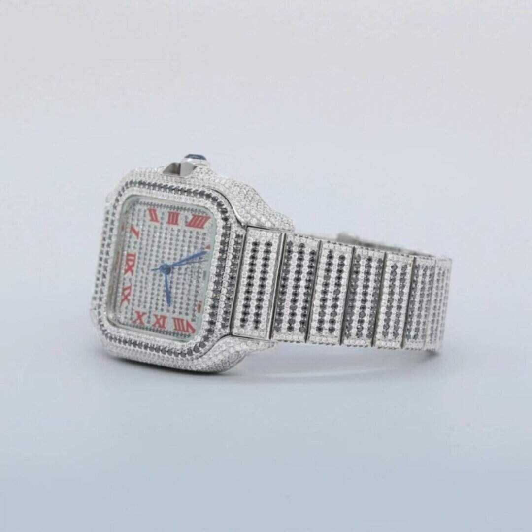 Women’s Moissanite Watch with Dazzling Stone 4 Women’s Moissanite Watch with Dazzling Stone - Image 4