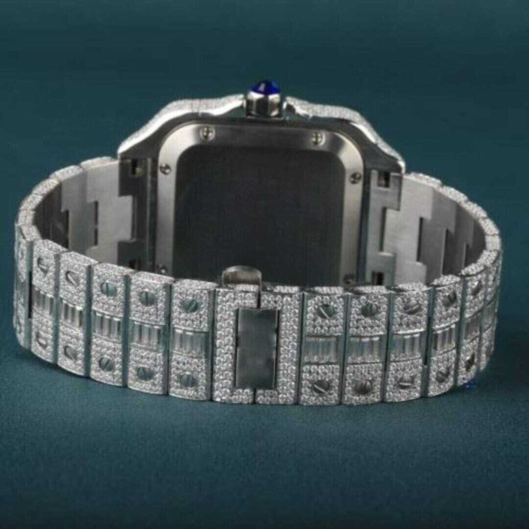 Premium-Grade Stainless Steel Bust Down Watch 2 Premium-Grade Stainless Steel Bust Down Watch - Image 2