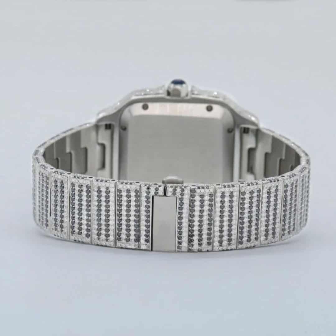 Women’s Moissanite Watch with Dazzling Stone 2 Women’s Moissanite Watch with Dazzling Stone - Image 2