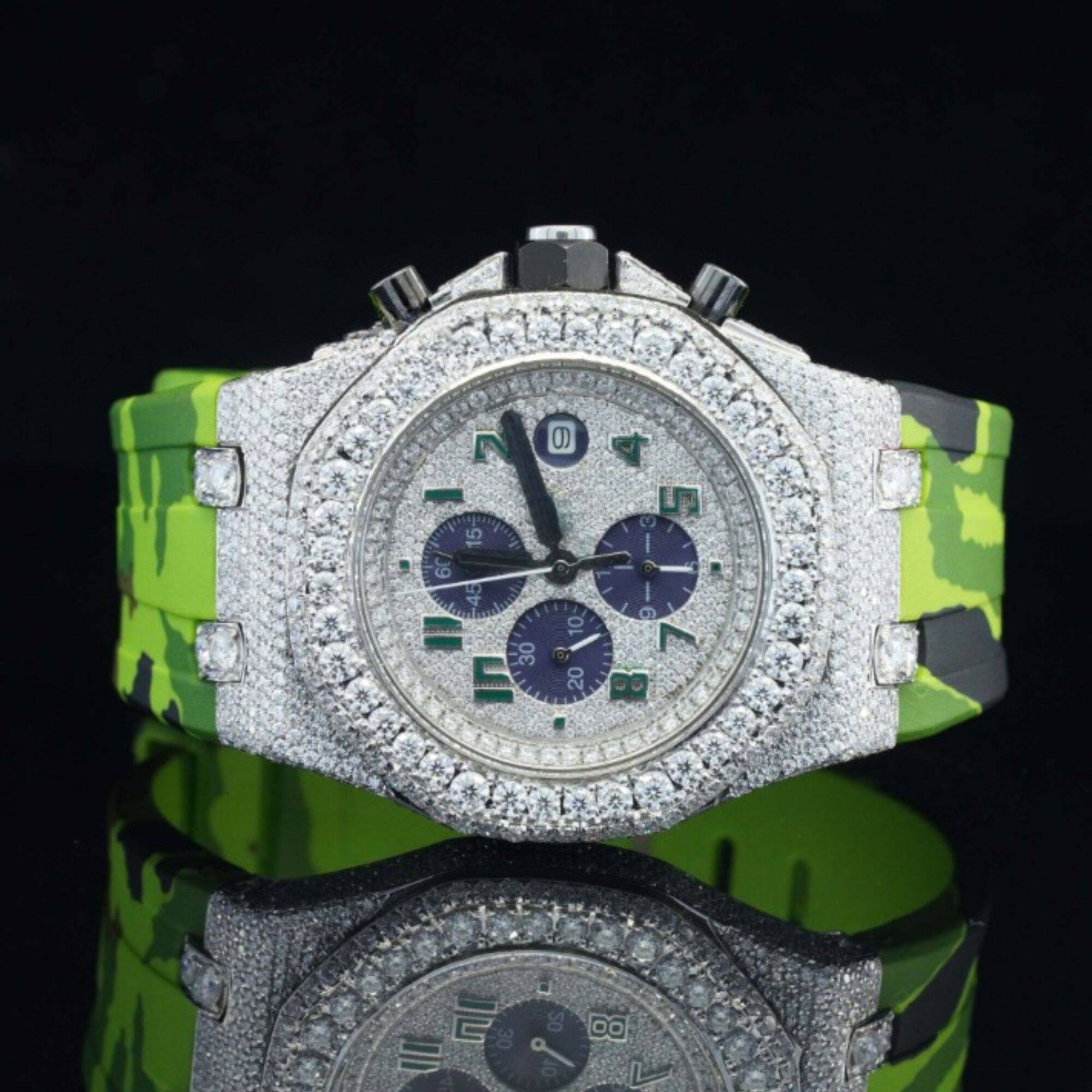 Premium Moissanite Watches Iced Out for Men & Women