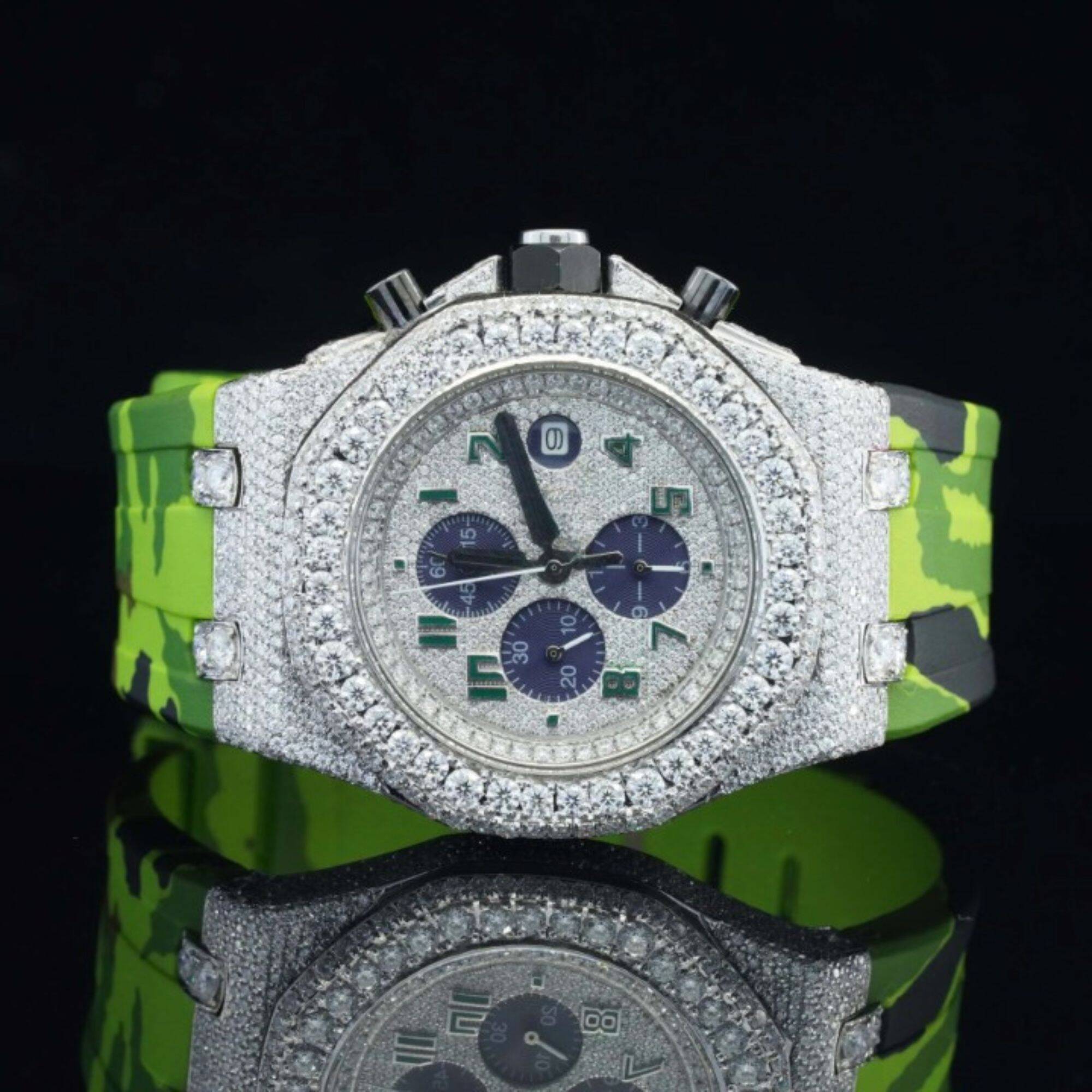 Premium Moissanite Watches Iced Out for Men & Women - Image 3