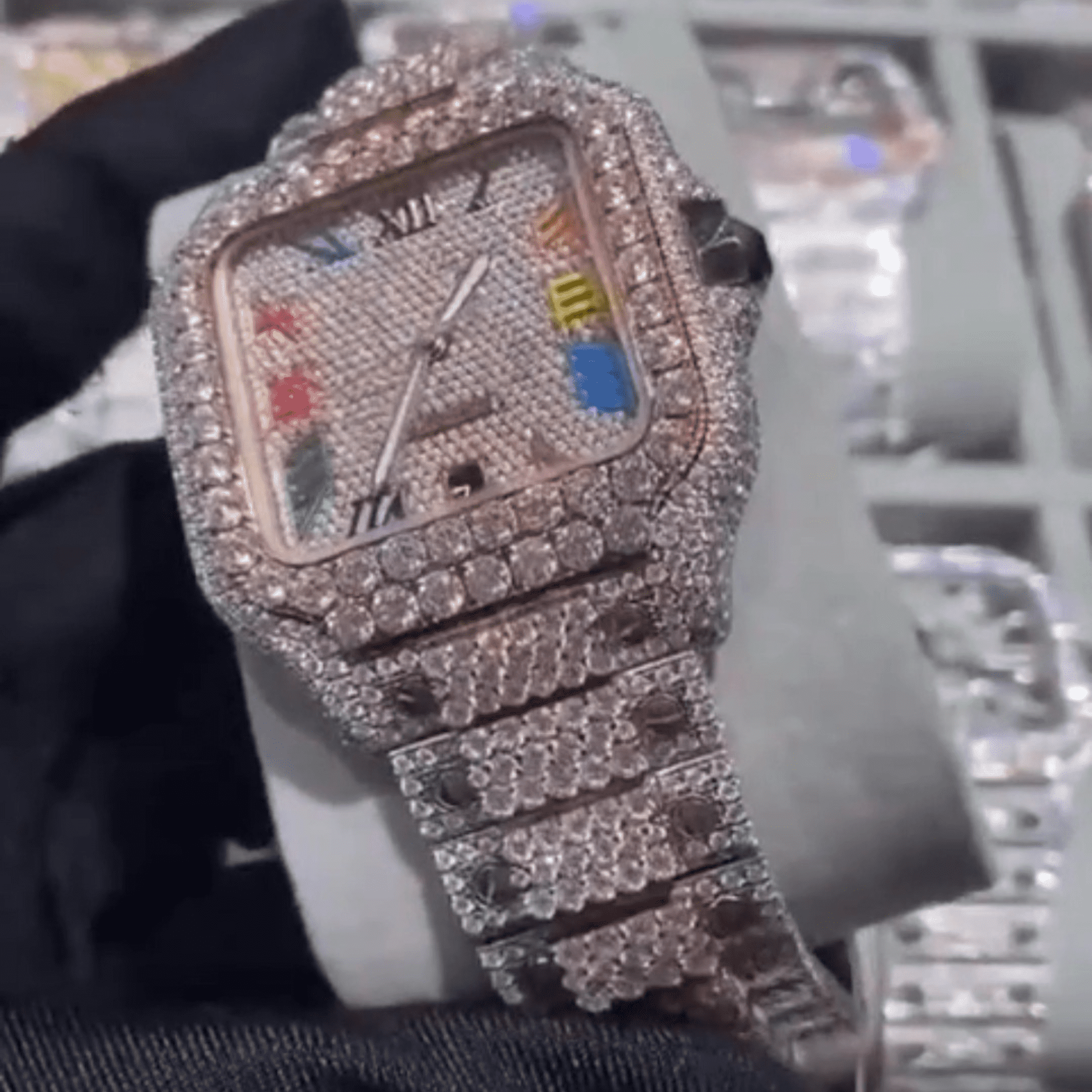 Women’s Elegant Moissanite Watch – Brilliant Sparkle - Image 3