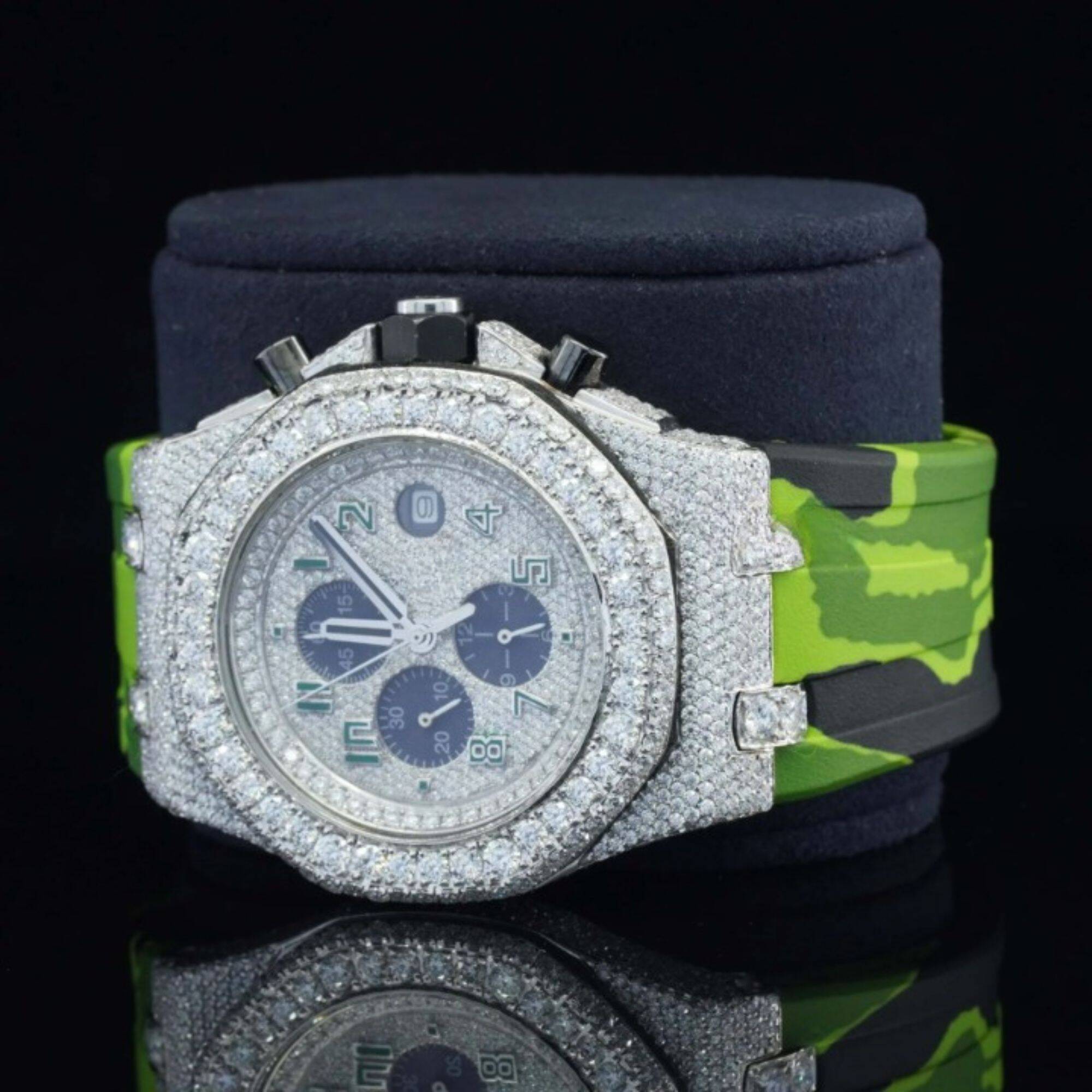 Premium Moissanite Watches Iced Out for Men & Women - Image 2