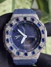 ultimate silicon band moissanite watch 6