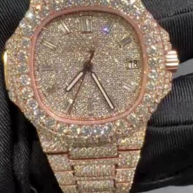 Premium Shine Diamond Moissanite Watch - Image 3