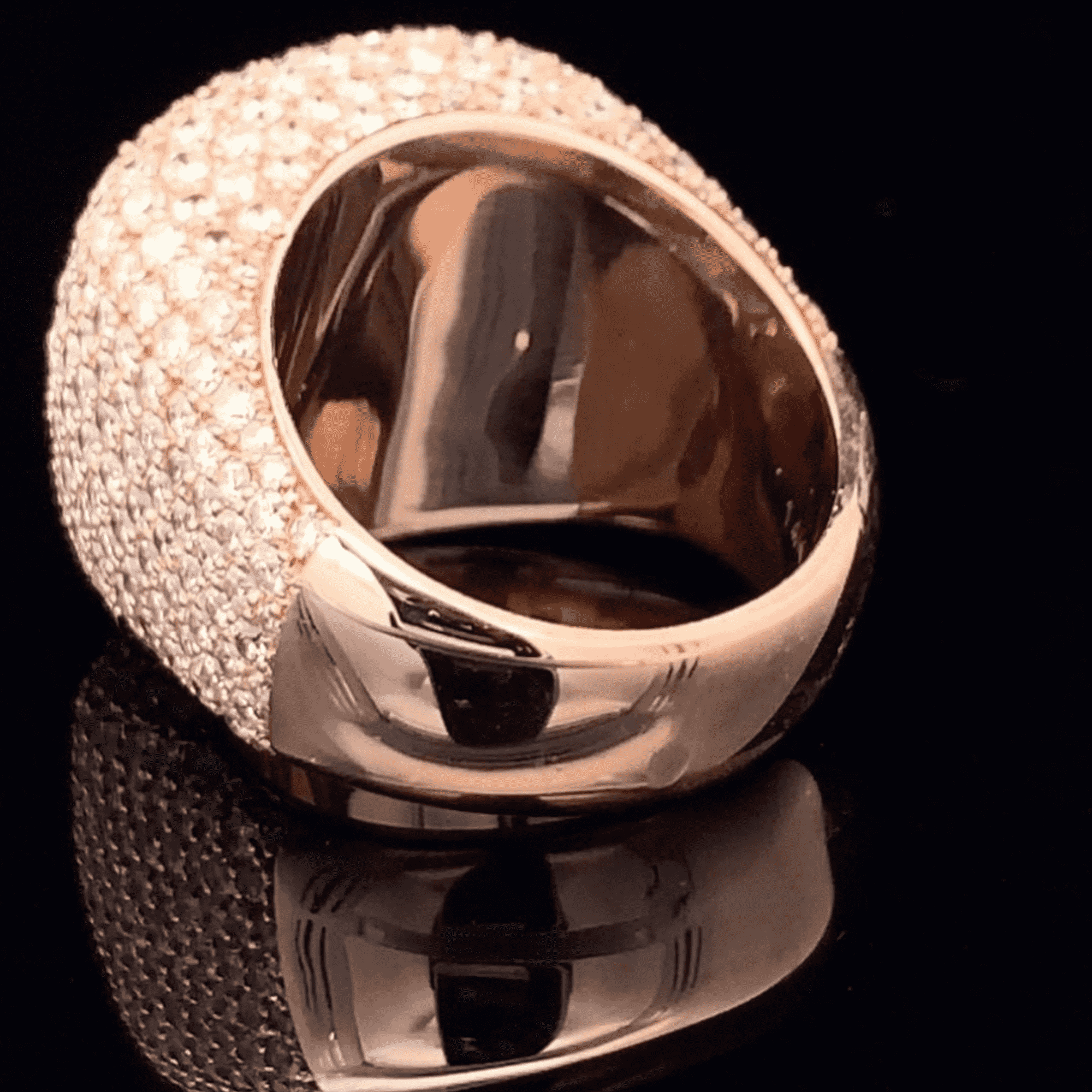 925 Silver Iced Out Rings, Adorned with VVS Moissanite Diamond, Hip Hop Rings for Men