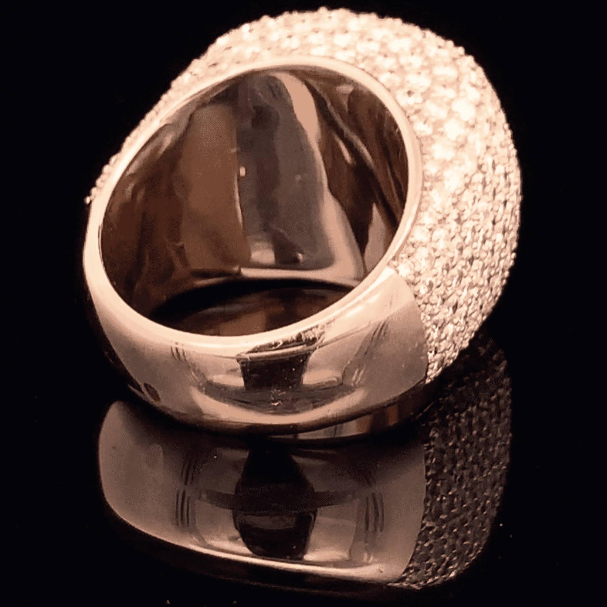 925 Silver Iced Out Rings, Adorned with VVS Moissanite Diamond, Hip Hop Rings for Men - Image 2