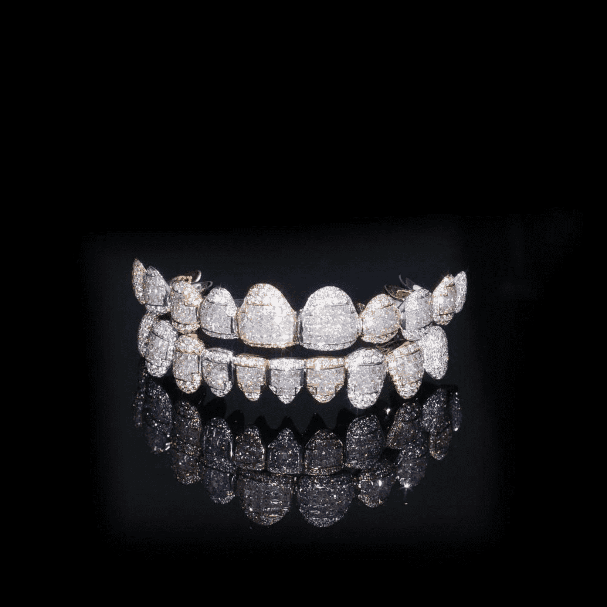 Heavy Iced Out Luxury Teeth Grillz Shine Beyond Expectations