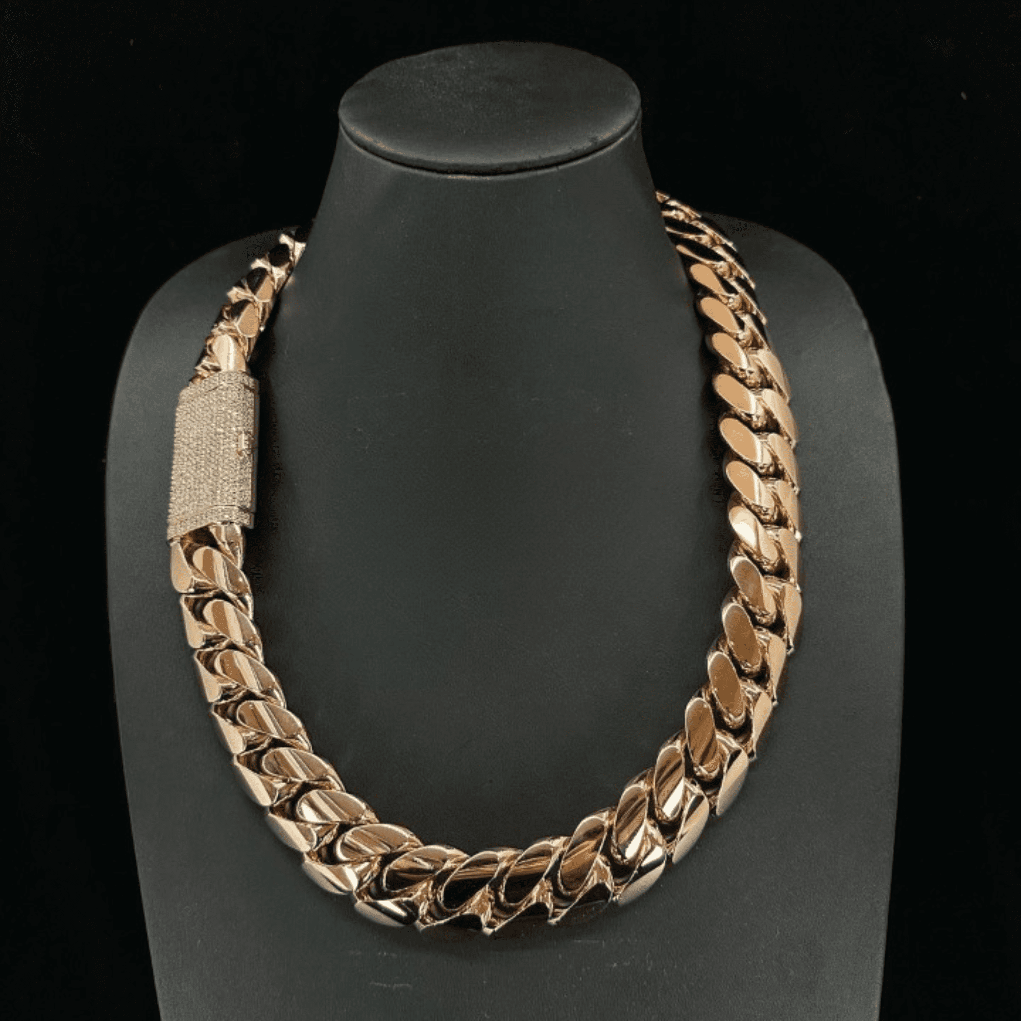22mm Silver Diamond Fit Men’s Moissanite Chains Iced Out Cuban Link Chain - Image 3