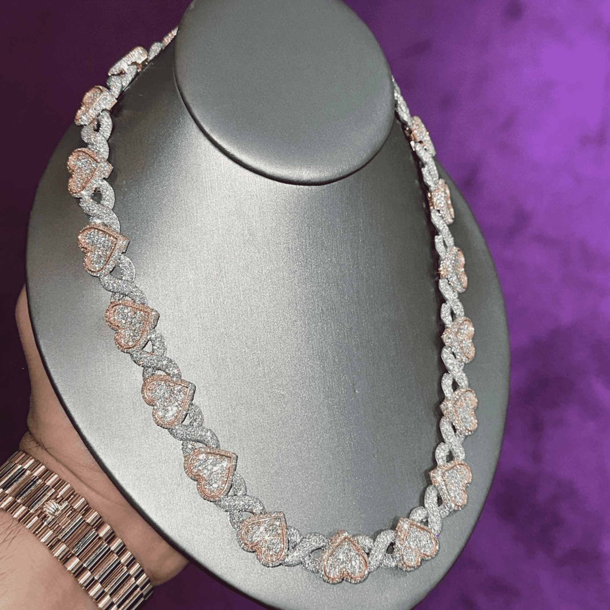 Men’s Moissanite Cuban Link Chain for Daily Street Look