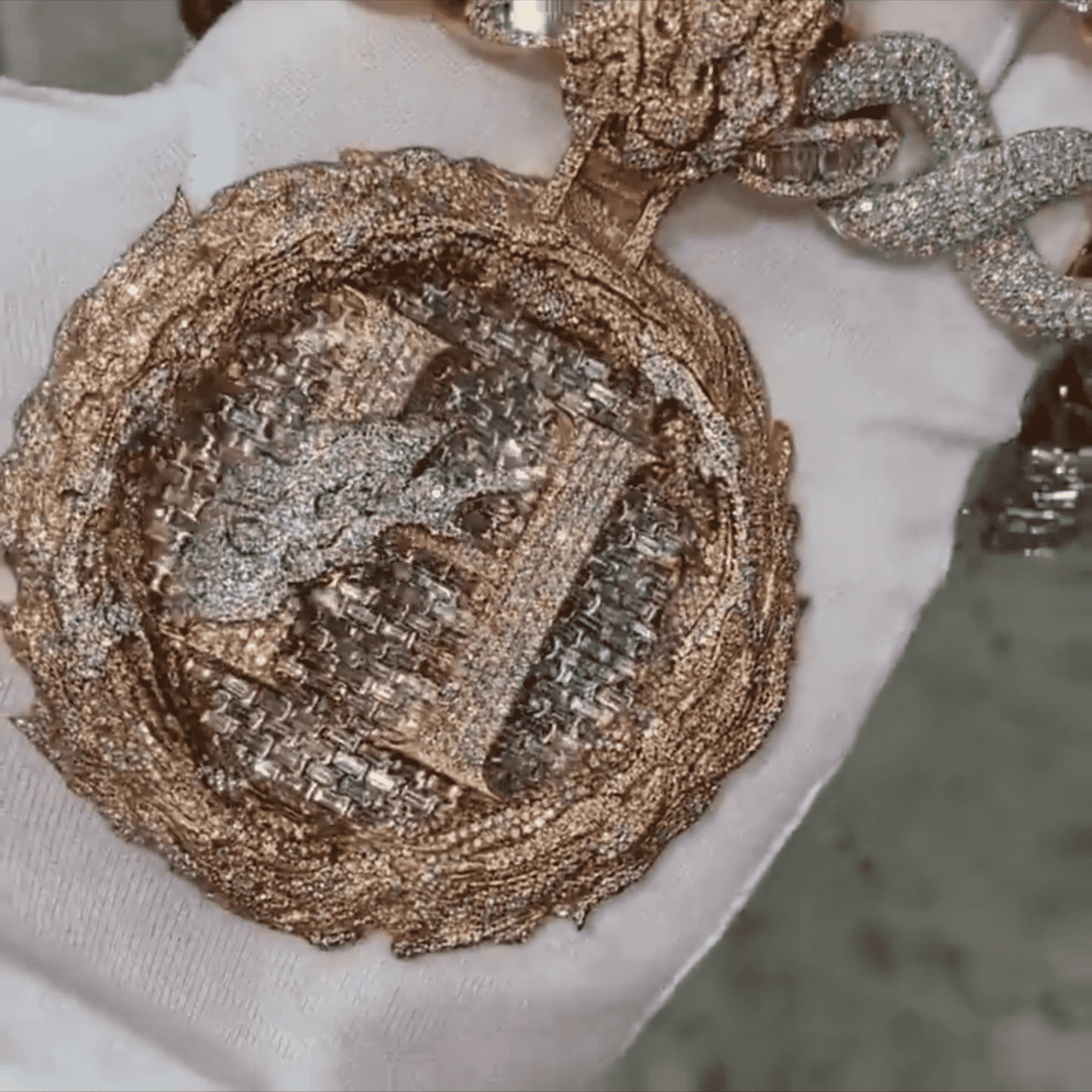Iced Out Cuban Style Ring – 925 Silver VVS Moissanite Hip Hop Ring - Image 3