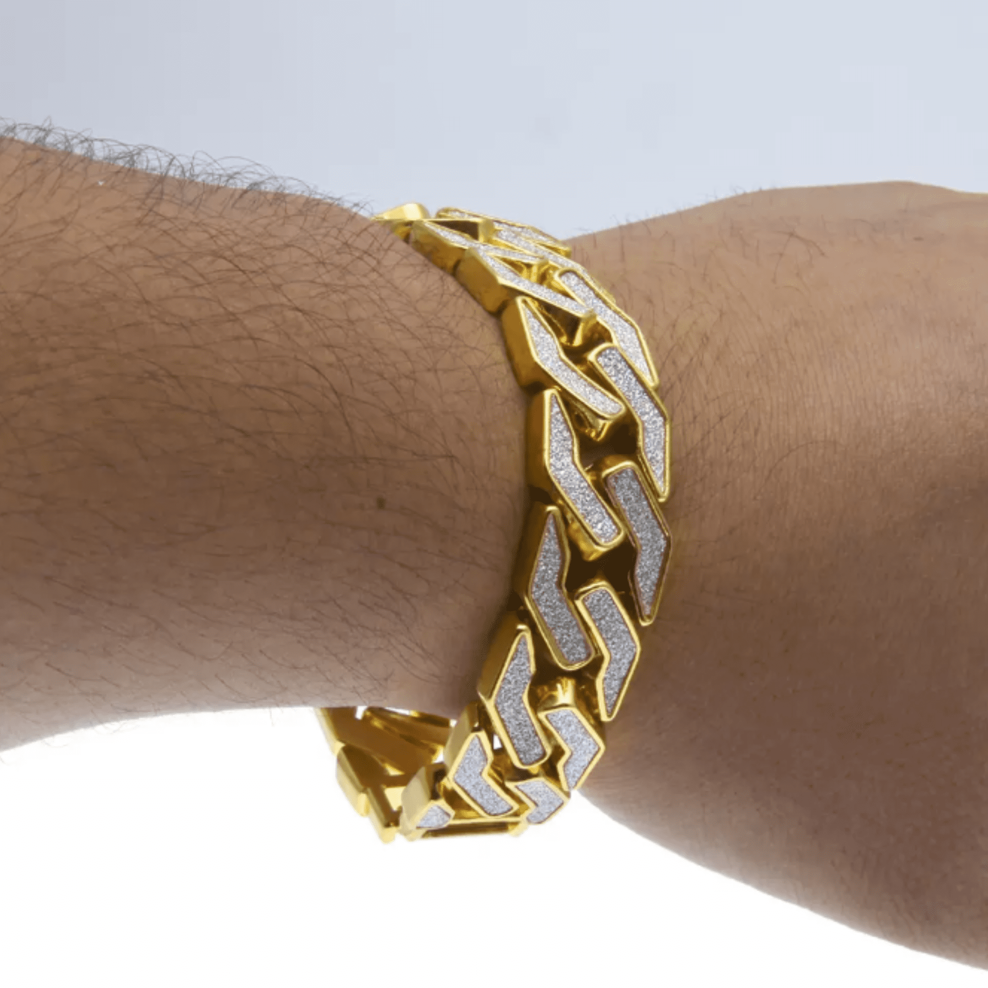 20mm Iced Out Diamond Bracelets, Exquisite Iced Out Cuban Link Bracelet, Moissanite Diamond Iced Out Bracelets - Image 4
