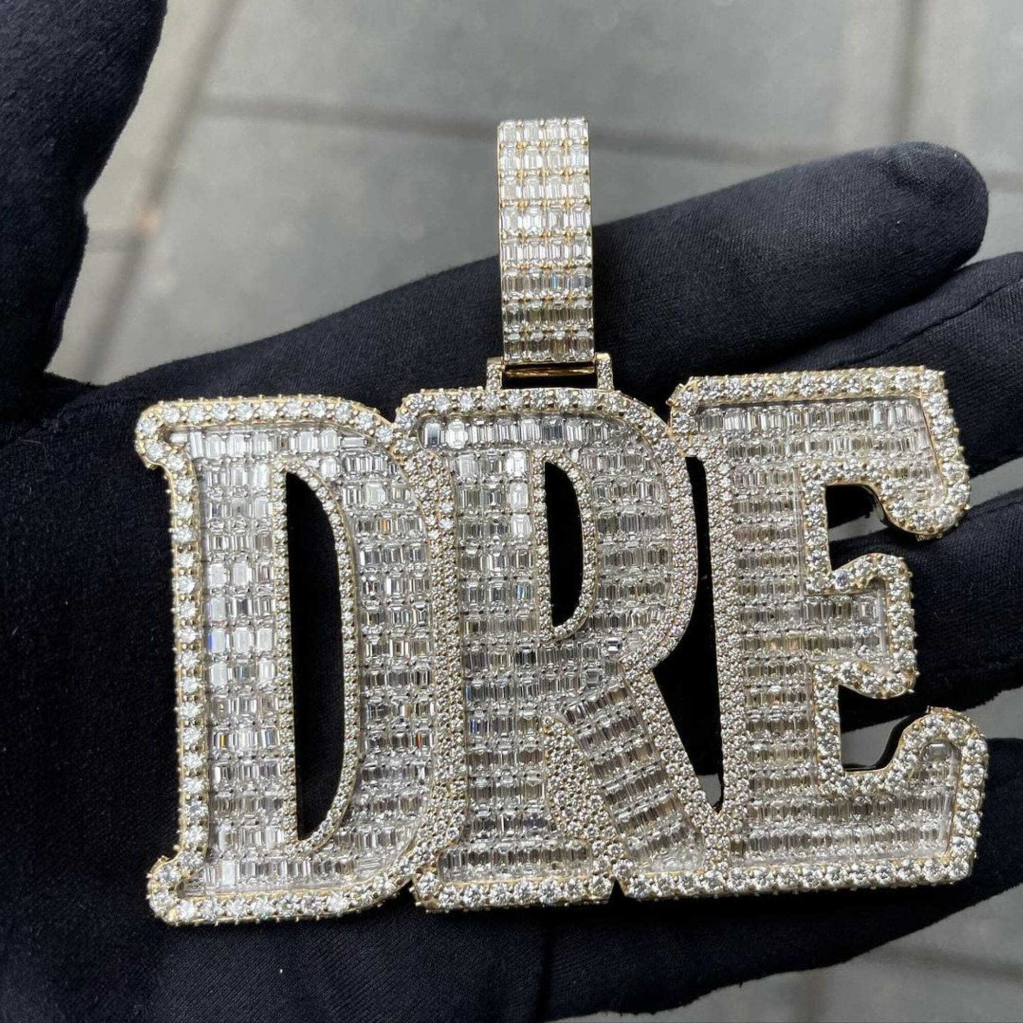 Iced Out Pendants – Custom VVS Moissanite Diamond & Name Pendants