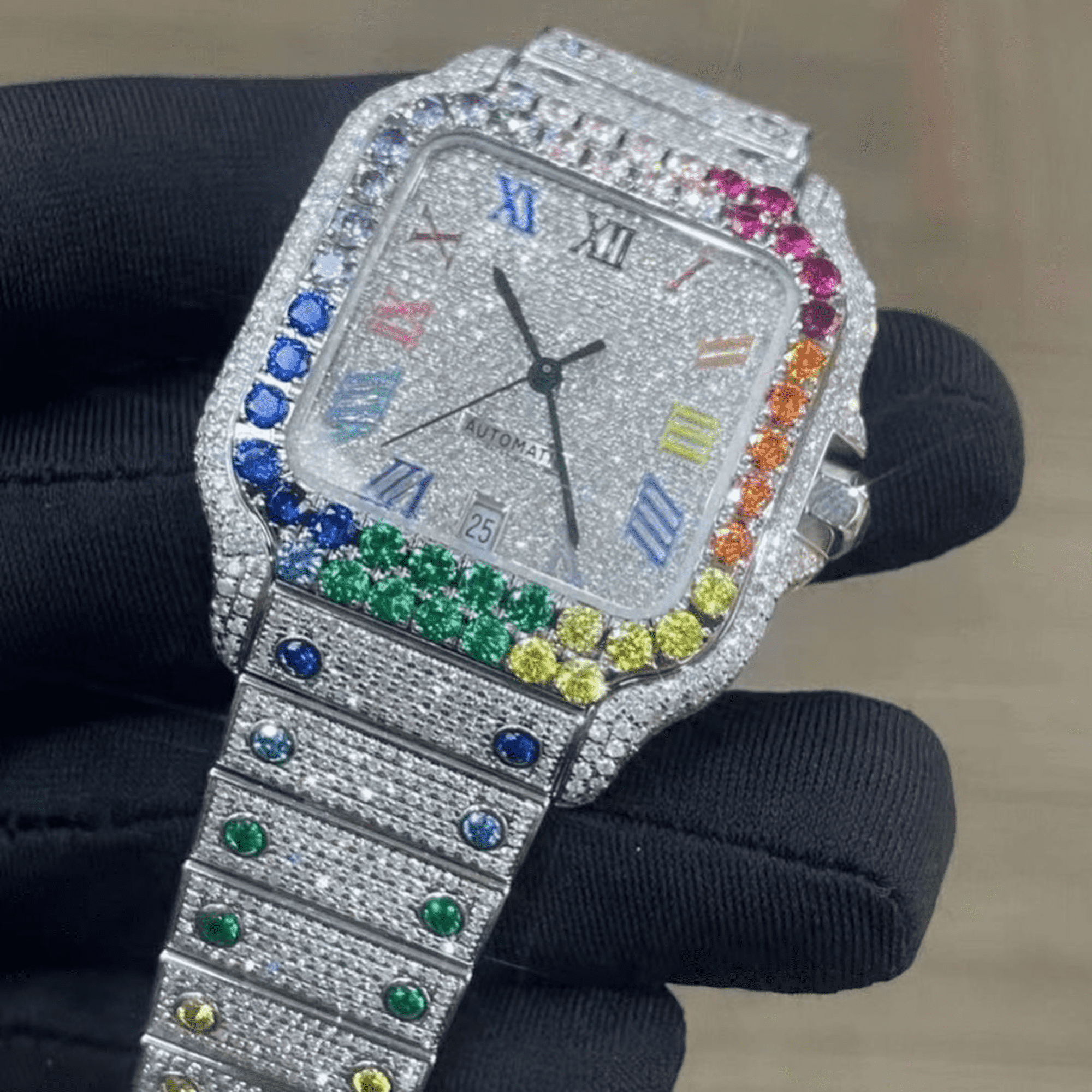 Stainless Steel Designer Luxury Watch for Party