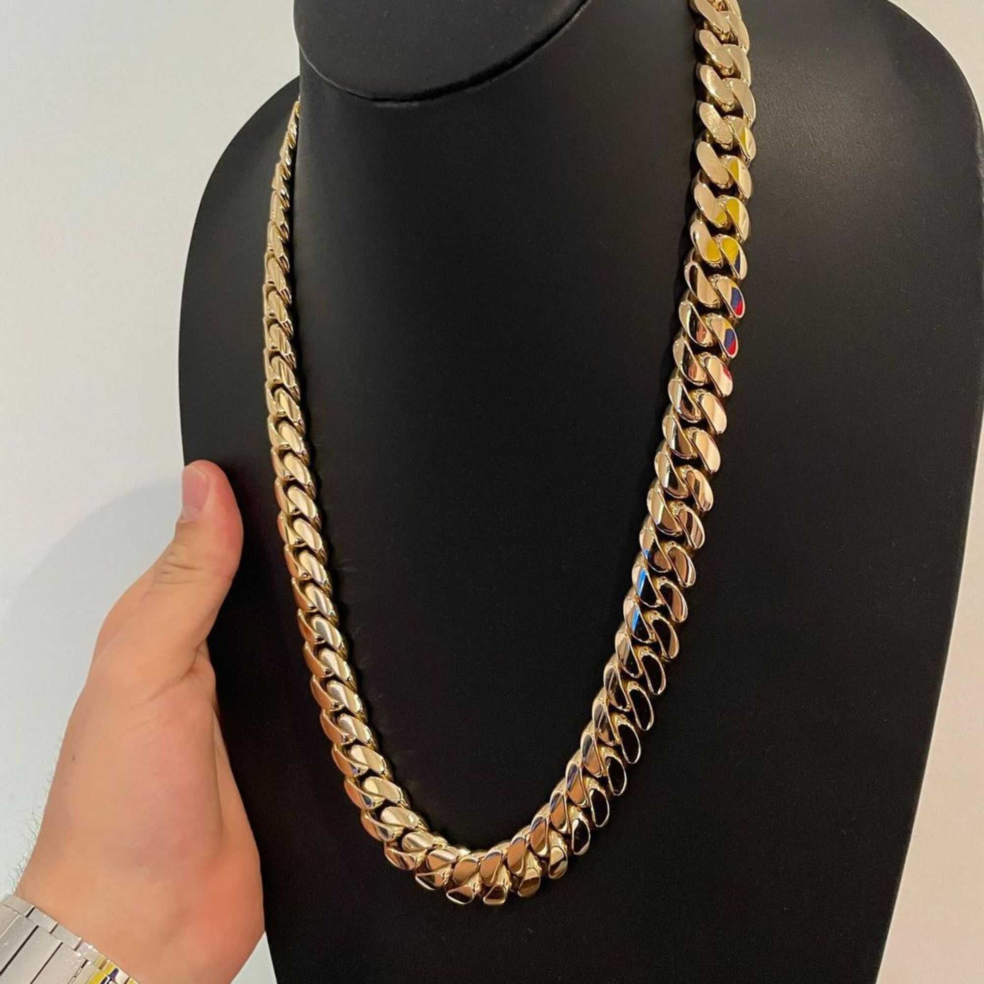 24 mm Cuban Link Chain for men