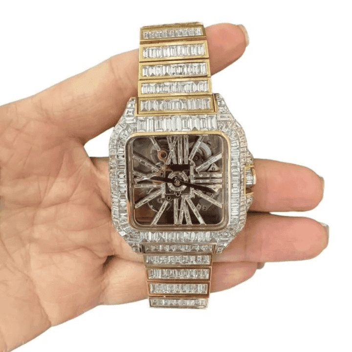 High Brilliance Iced Out Watches Moissanite Watches for Men & Women