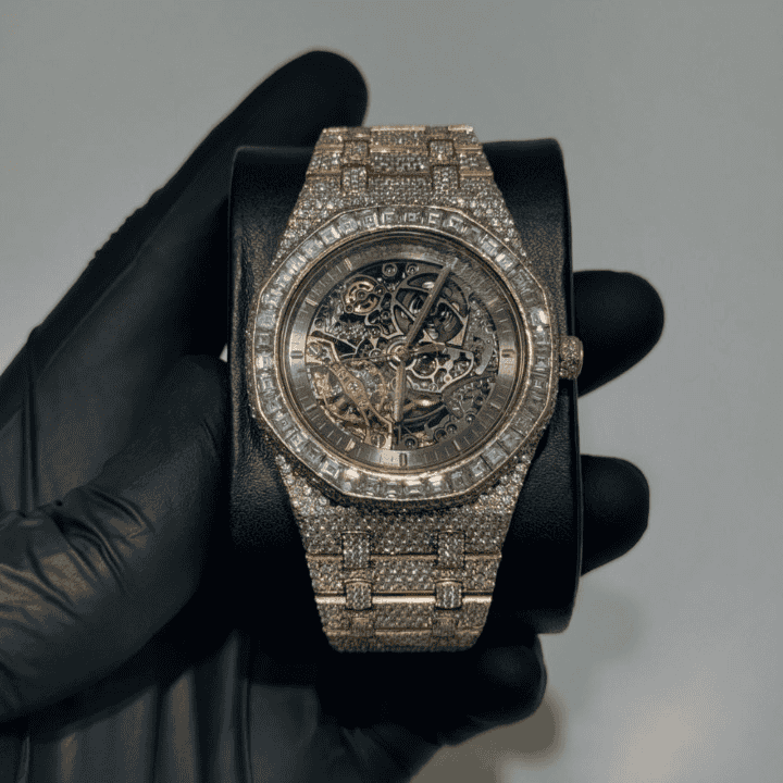 Elegant Moissanite Watches Iced Out for Men & Women