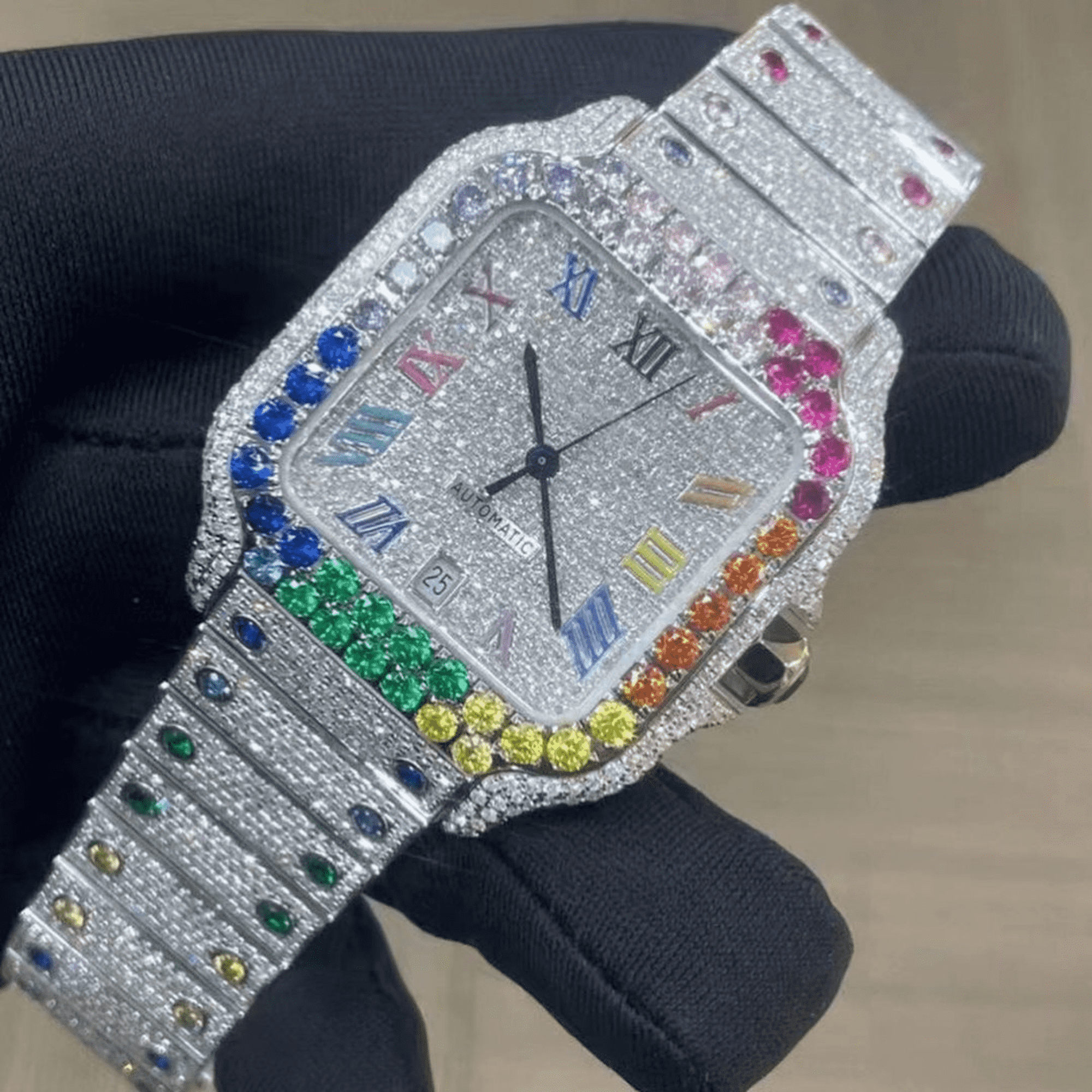 Stainless Steel Designer Luxury Watch for Party - Image 5