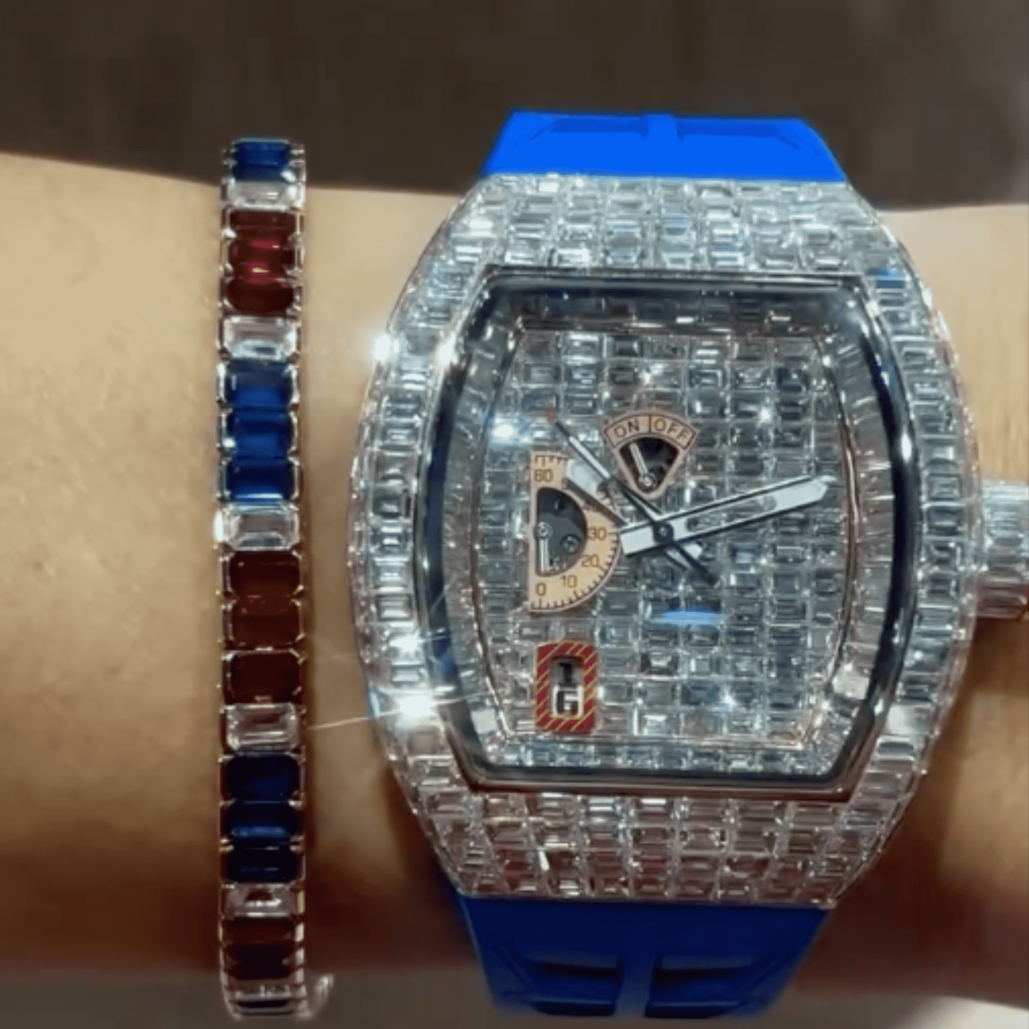 Moissanite Watches Fully Iced with Premium Finish for Men & Women
