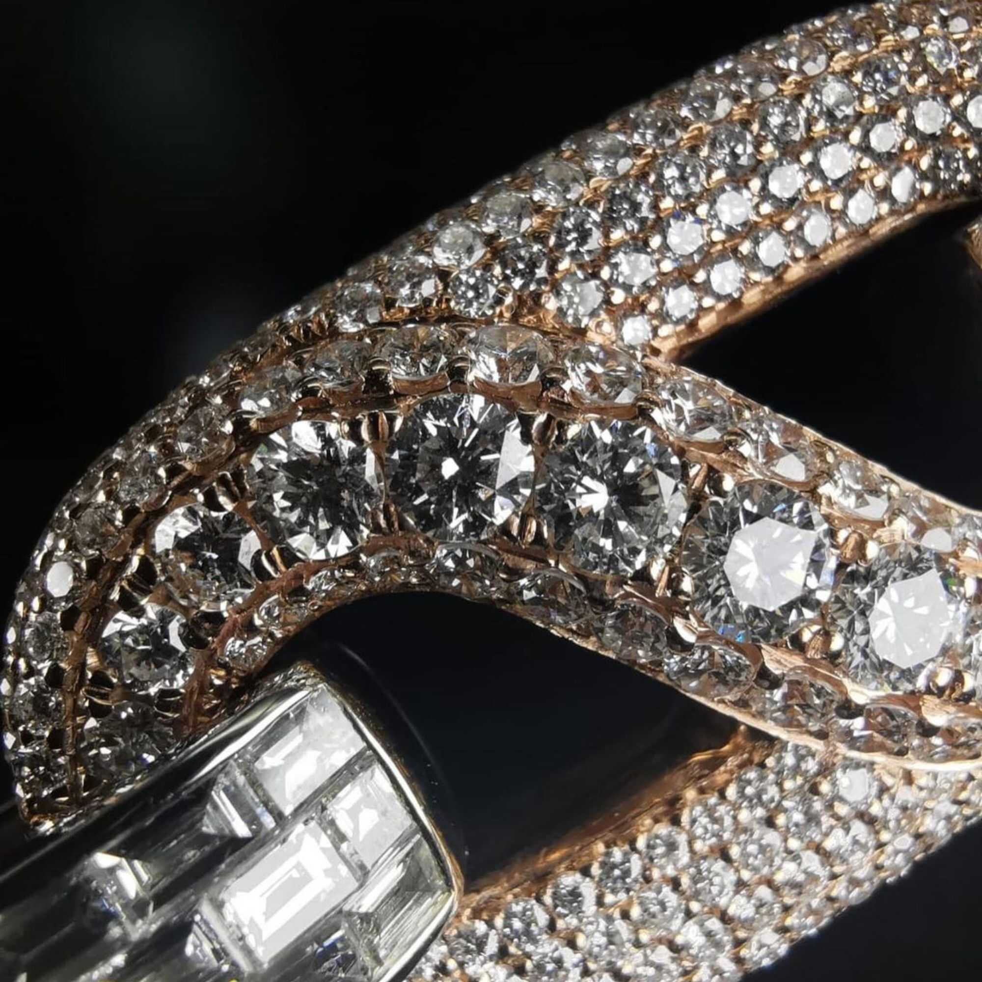 Moissanite Cuban link chain