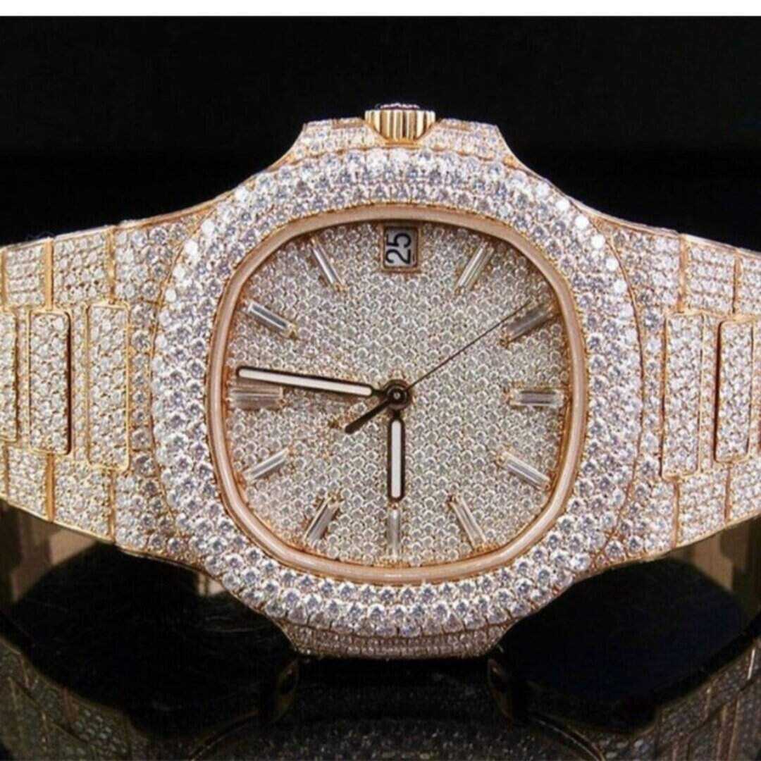 Women’s Style Bust Down Moissanite Watch