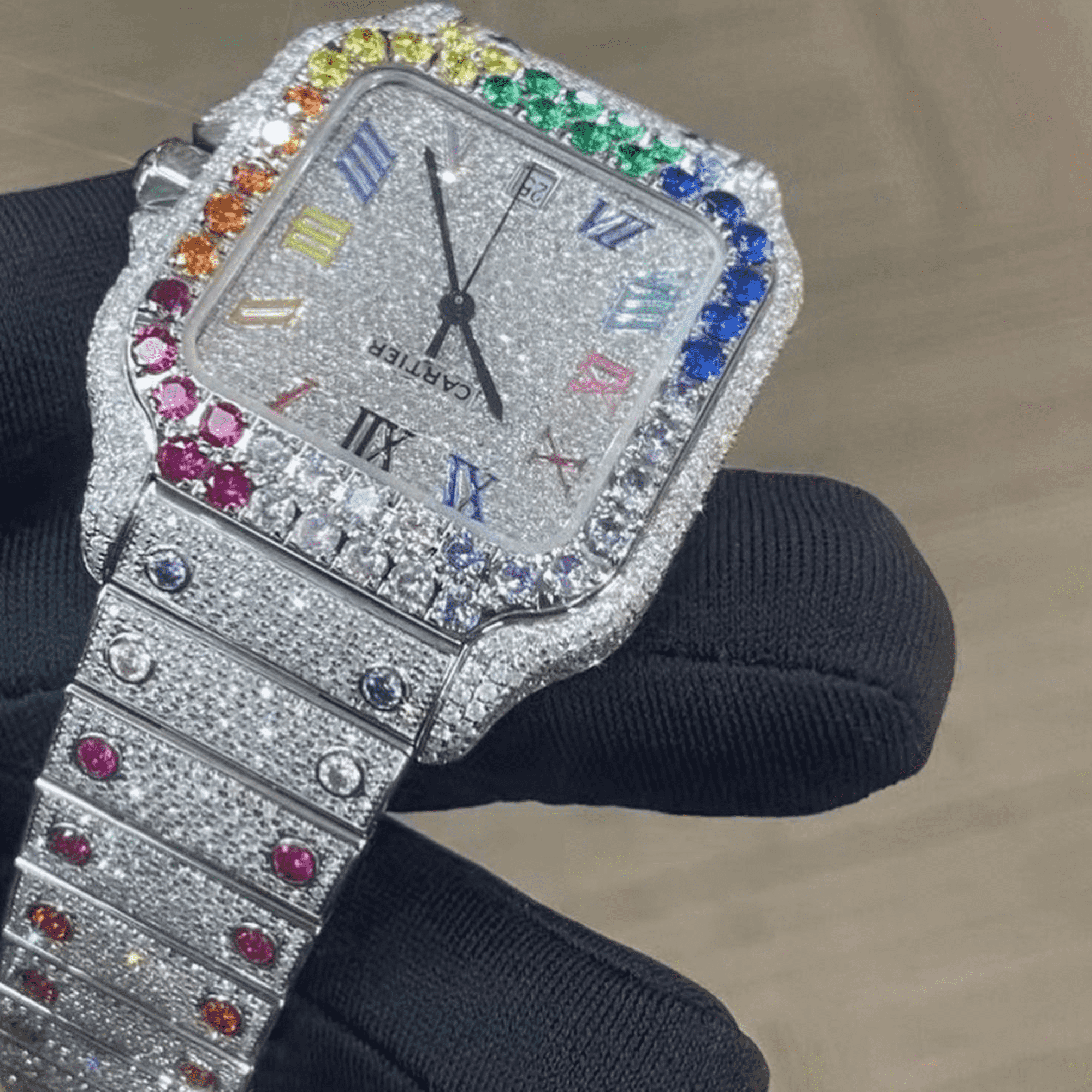 Stainless Steel Designer Luxury Watch for Party - Image 6