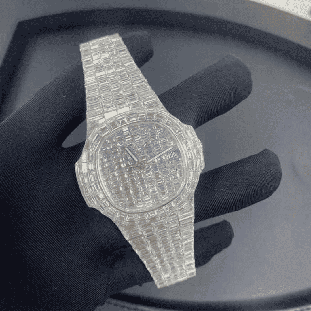 Luxury Build Iced Moissanite Watches for Men & Women