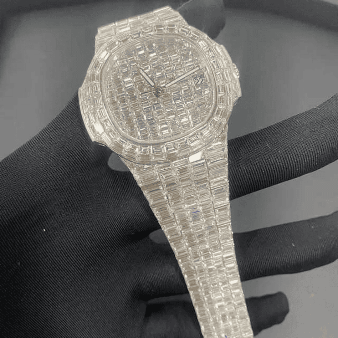 Luxury Build Iced Moissanite Watches for Men & Women - Image 3