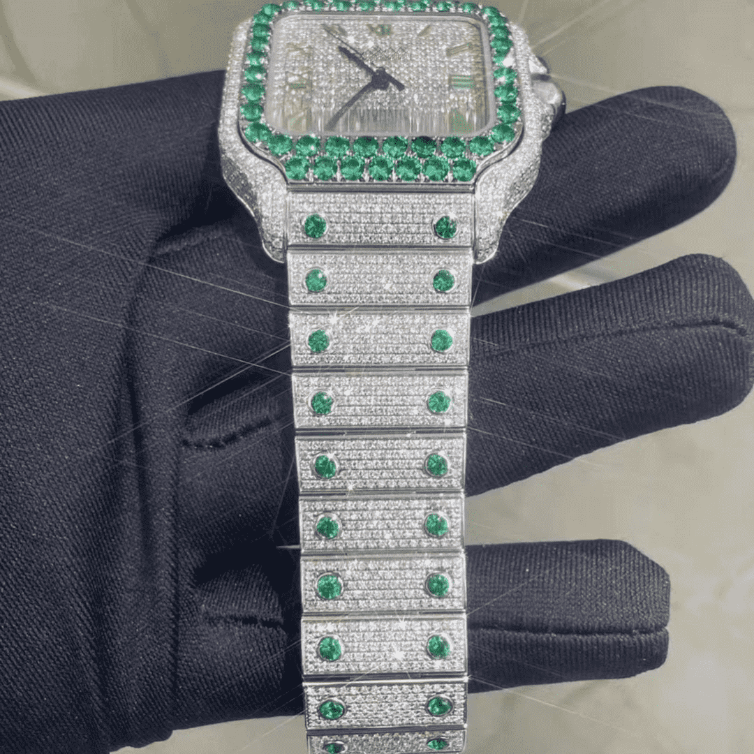 Stylish Stainless Steel Hip Hop Luxury Watch for Party and Fashion - Image 3