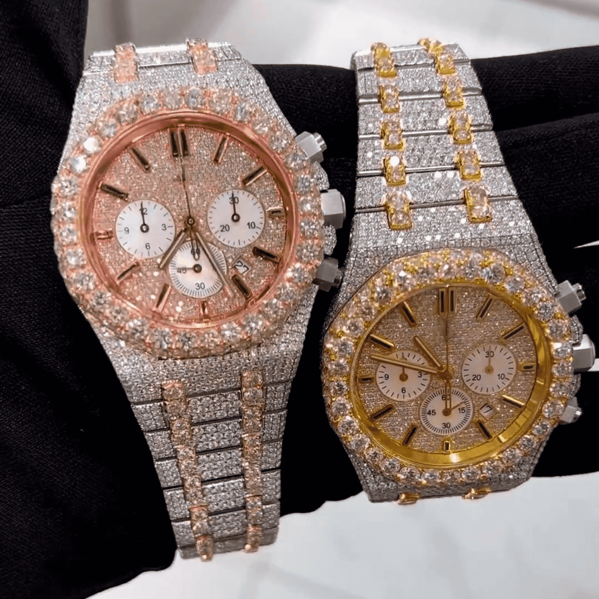 Stainless Steel Automatic Luxury Watch for Couple