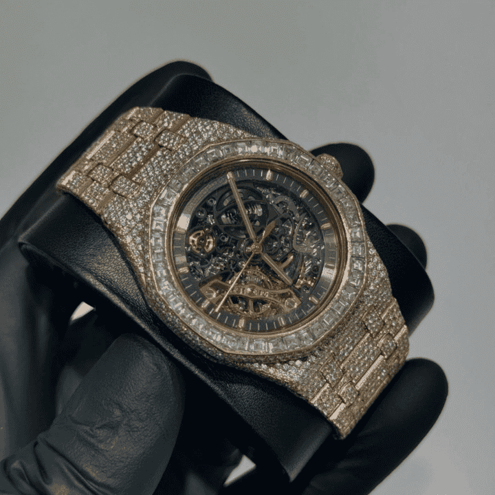 Elegant Moissanite Watches Iced Out for Men & Women - Image 2