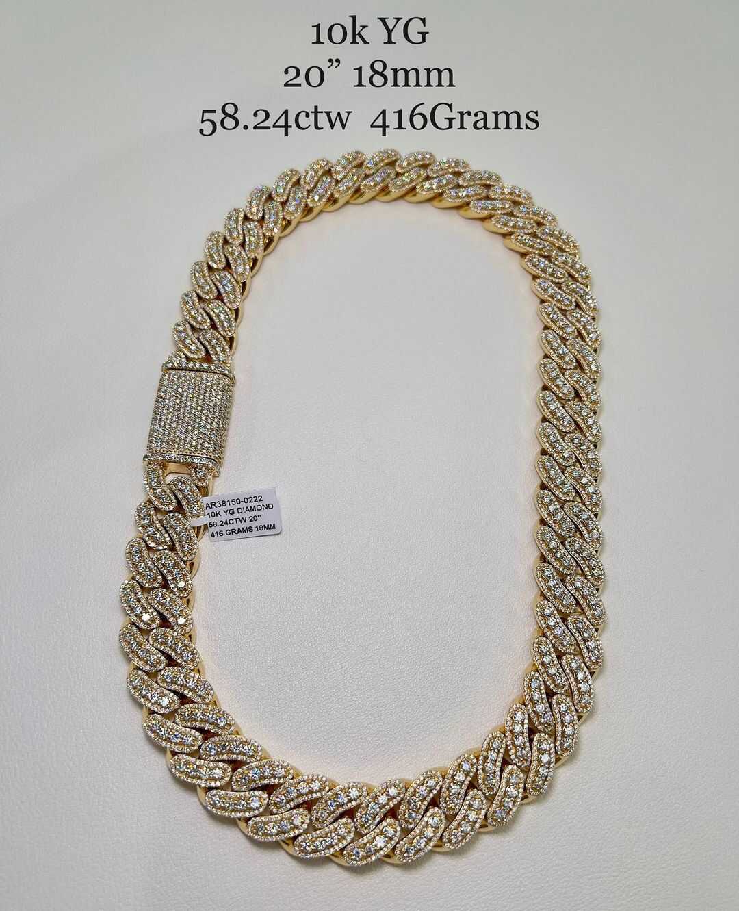 20 mm Cuban Link Chain