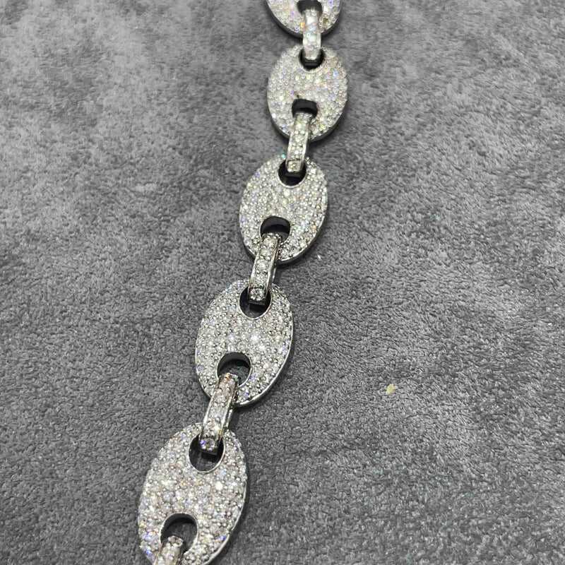 18mm Mens 10k Cuban Link Chain