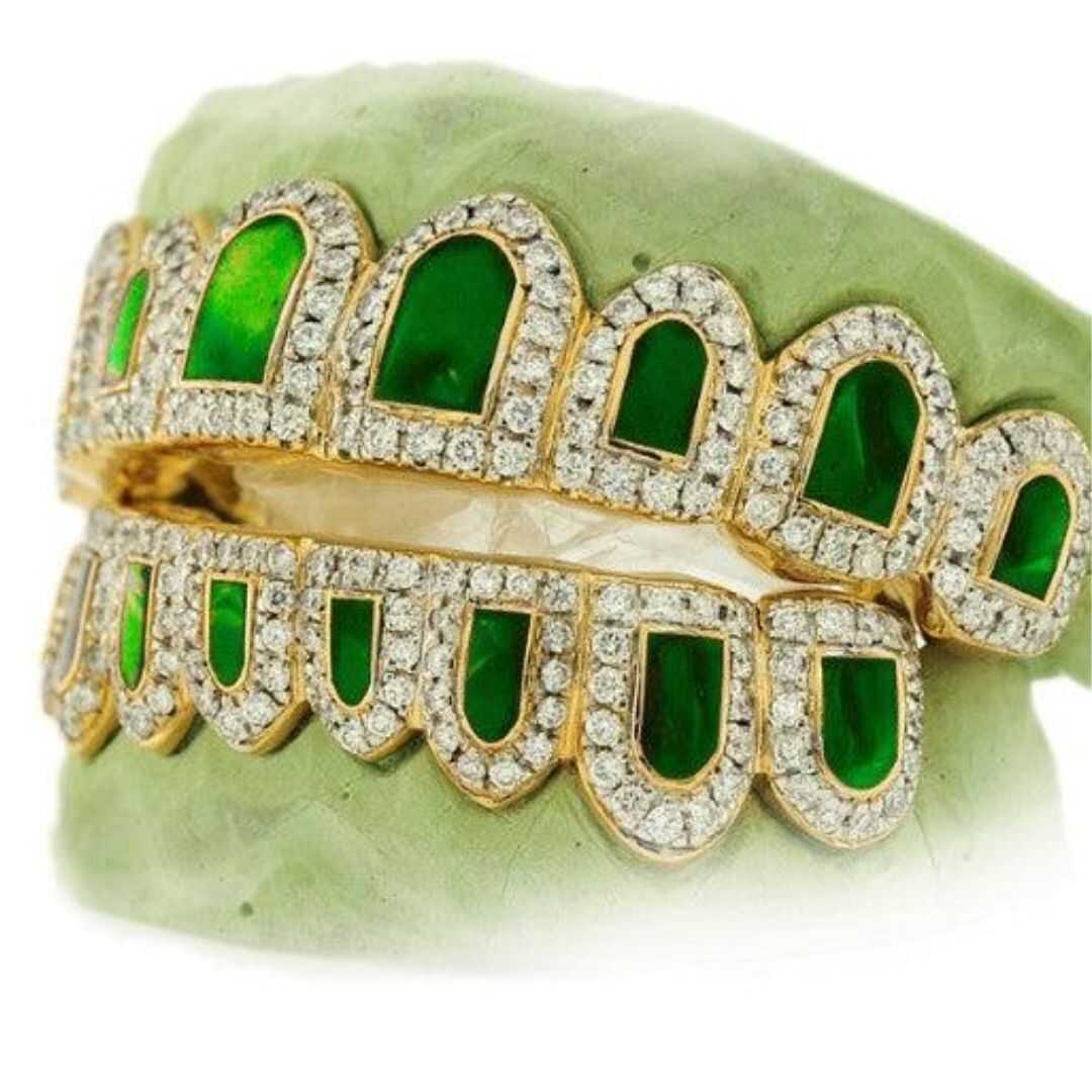 Si Diamond Grillz