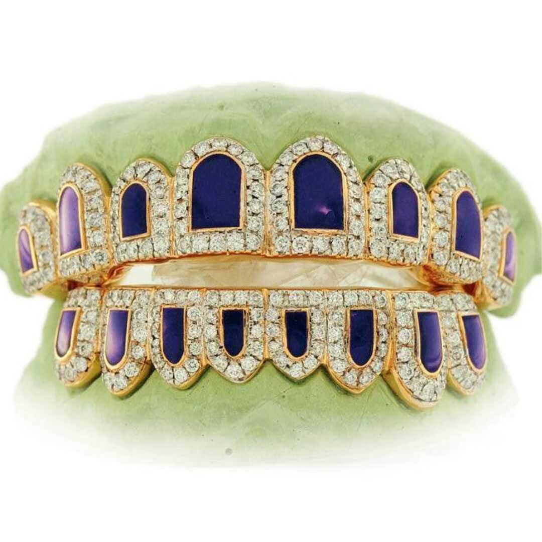 Si Diamond Grillz
