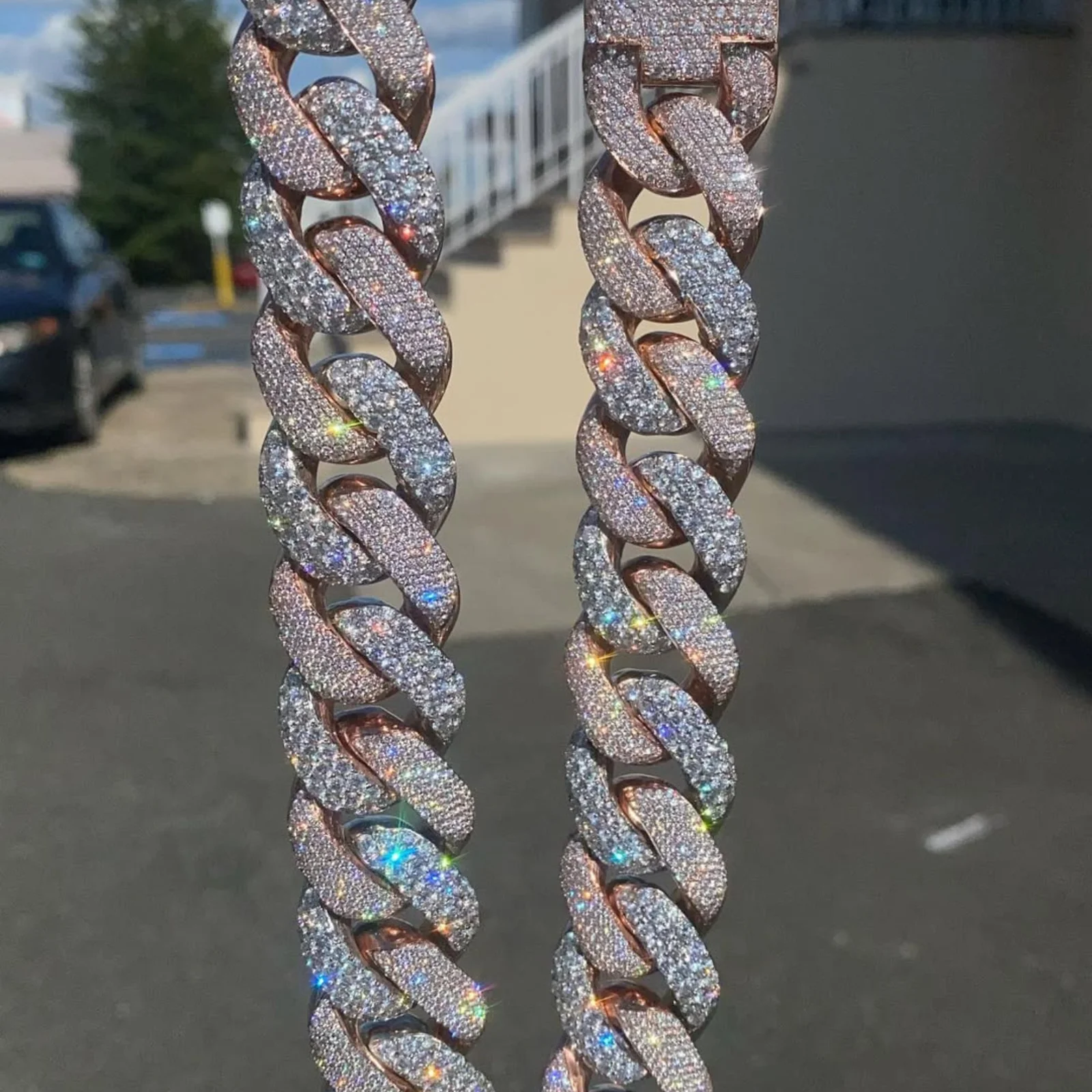 VVS Moissanite Chain