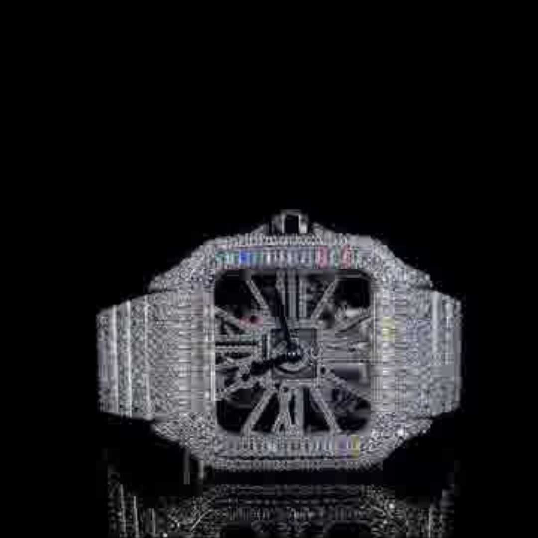 Automatic Diamond VVS Moissanite Watch - Image 2