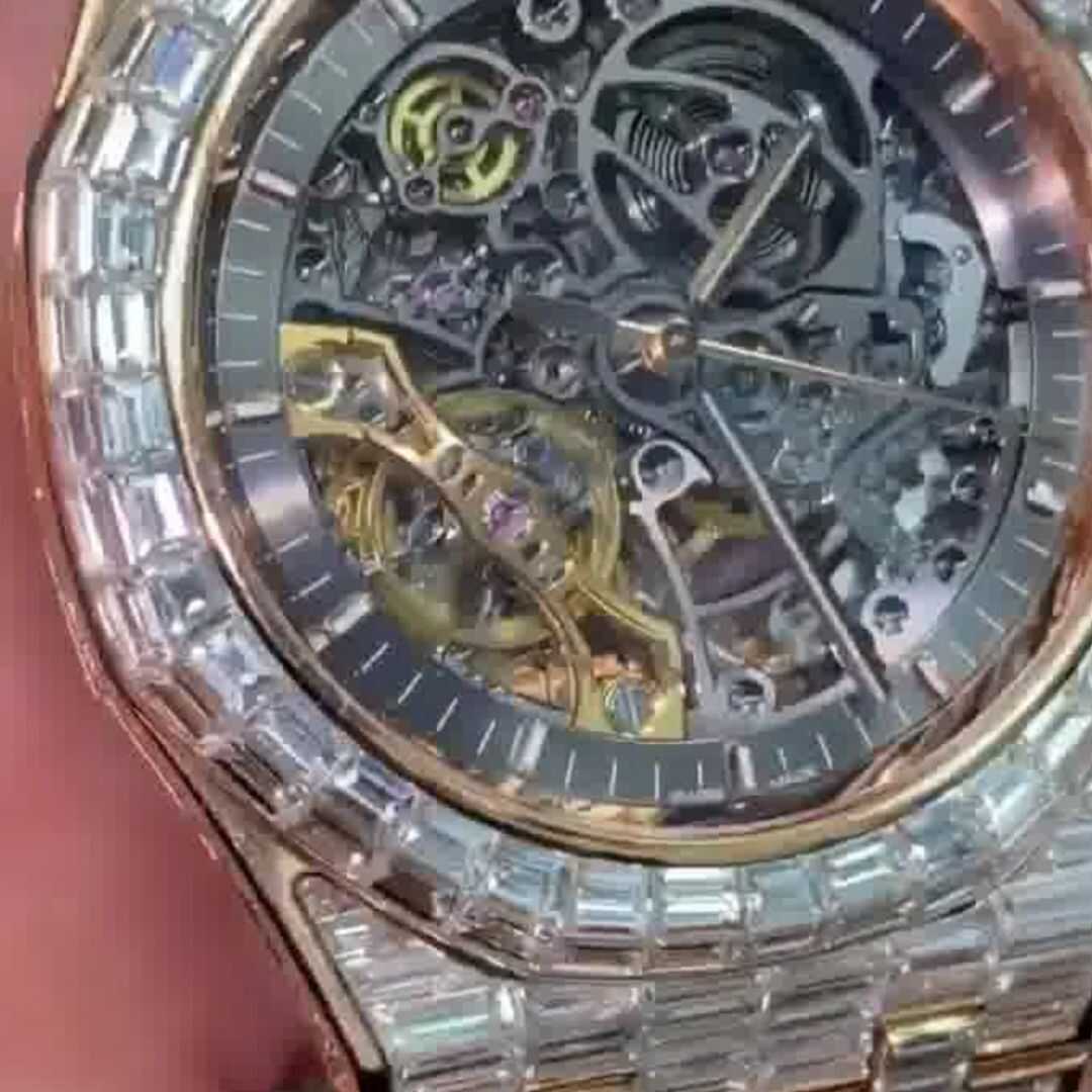 Diamond Moissanite Watch for a Premium Iced-Out Look - Image 2