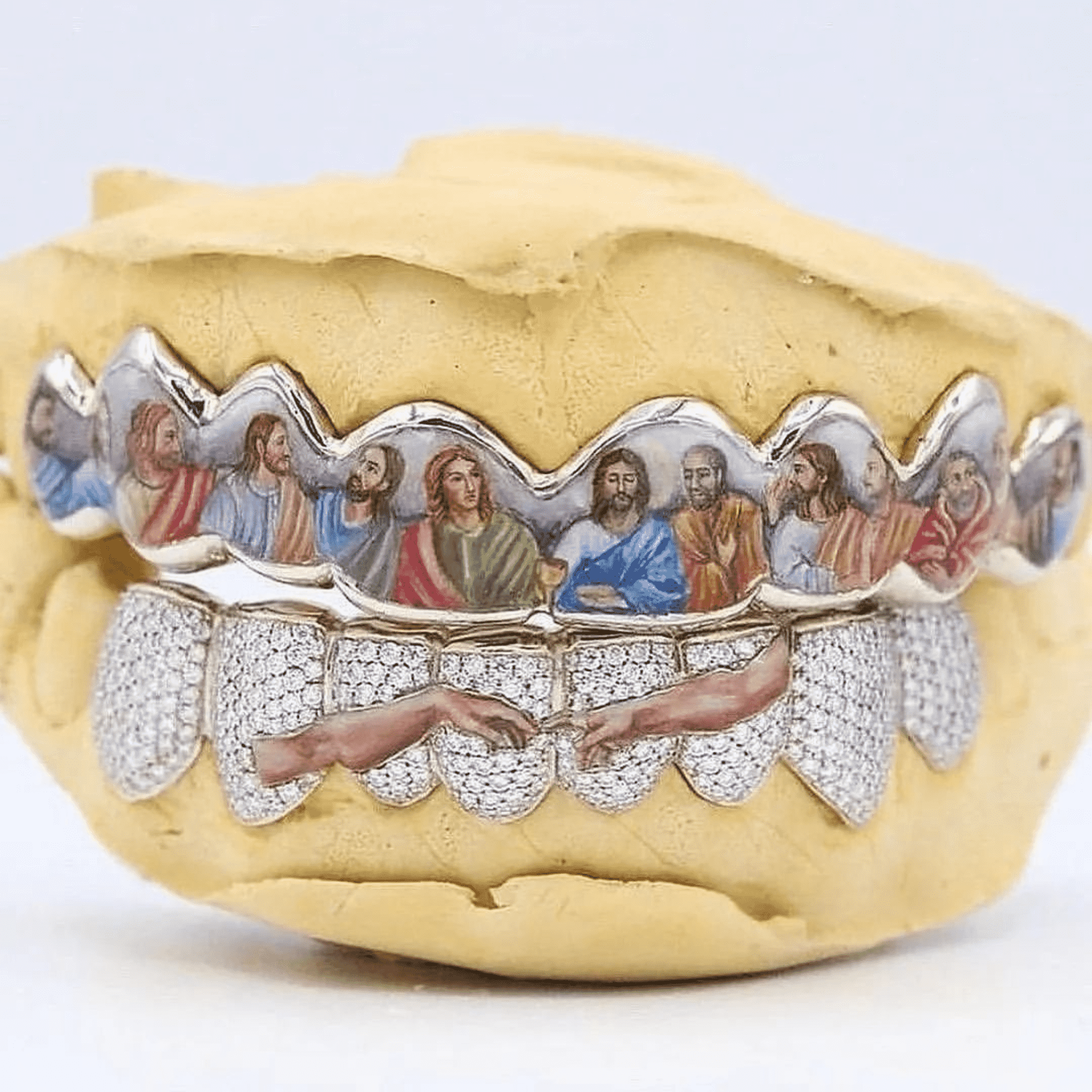 Real Gold Tone Premium Teeth Grillz – High Polish & Long-Lasting Shine