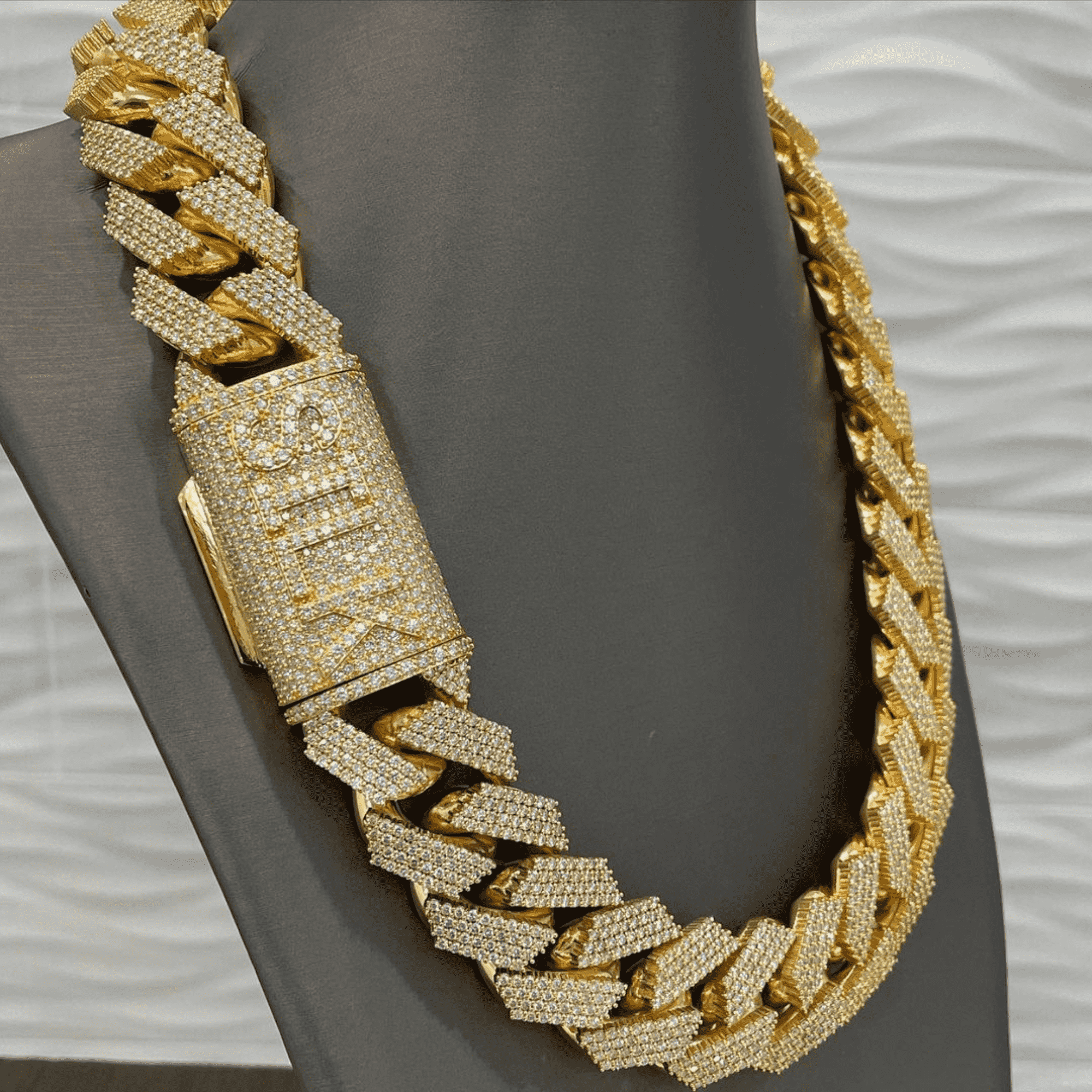925 Sterling Silver Diamond Iced Out Cuban Link Men’s Moissanite Chains - Image 3